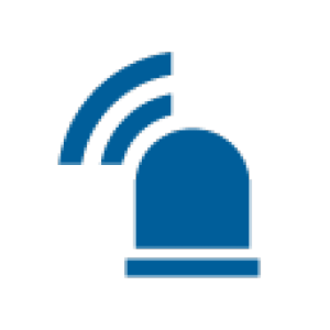 blaulichtSMS Logo der blaulichtSMS die Zusatzalarmierung via Alarm App für Feuerwehr Rettung THW Bergwacht und Co