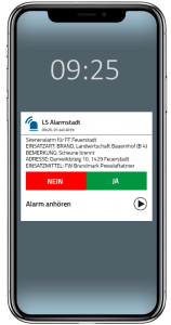 Alarm App blaulichtSMS Zusatzalarmierung der blaulichtSMS die Zusatzalarmierung via Alarm App für Feuerwehr Rettung THW Bergwacht und Co