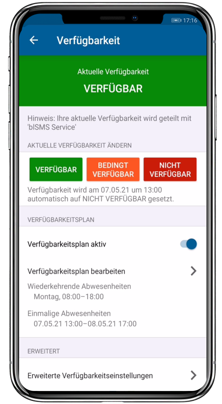 Alarm app detailansicht blaulichtSMS Zusatzalarmierung der blaulichtSMS die Zusatzalarmierung via Alarm App für Feuerwehr Rettung THW Bergwacht und Co