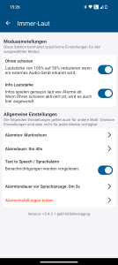 Android "Immer Laut Modus"